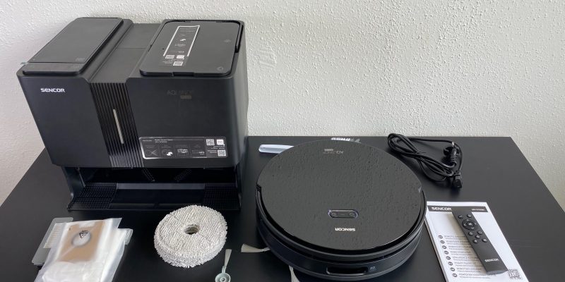 Recenze robotického vysavače Sencor SRV 9790BK AQUINO+