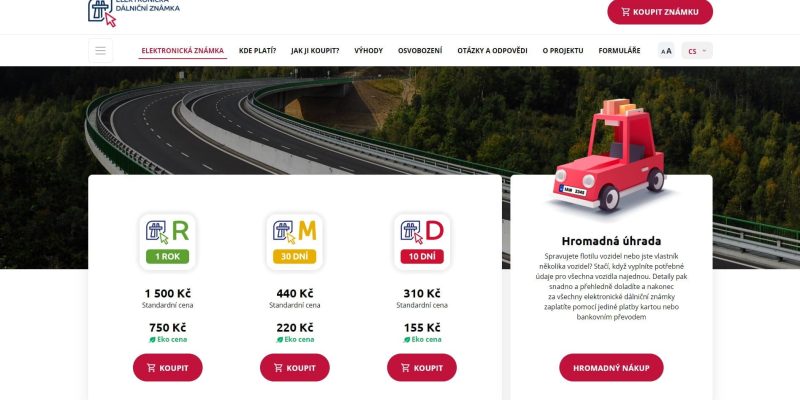 Ověření platnosti dálniční známky 2025 a kde ji koupit?