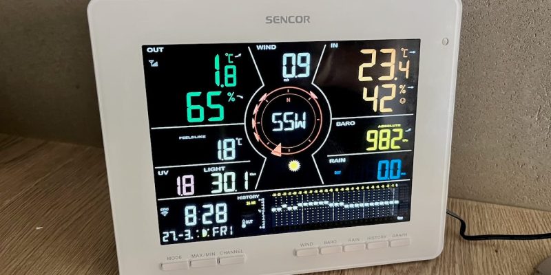 Meteostanice Sencor SWS 16600 WiFi SH